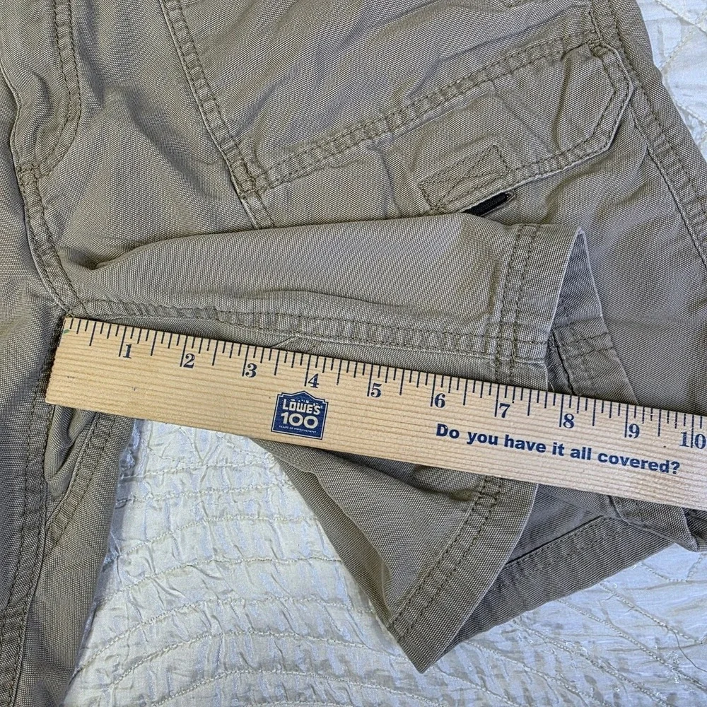 Vintage Wrangler Hero Belted Shorts Mens Size 34 Tan Khaki‎ Cotton Grandpacore
